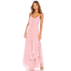 Revolve Maren Pink Maxi Dress